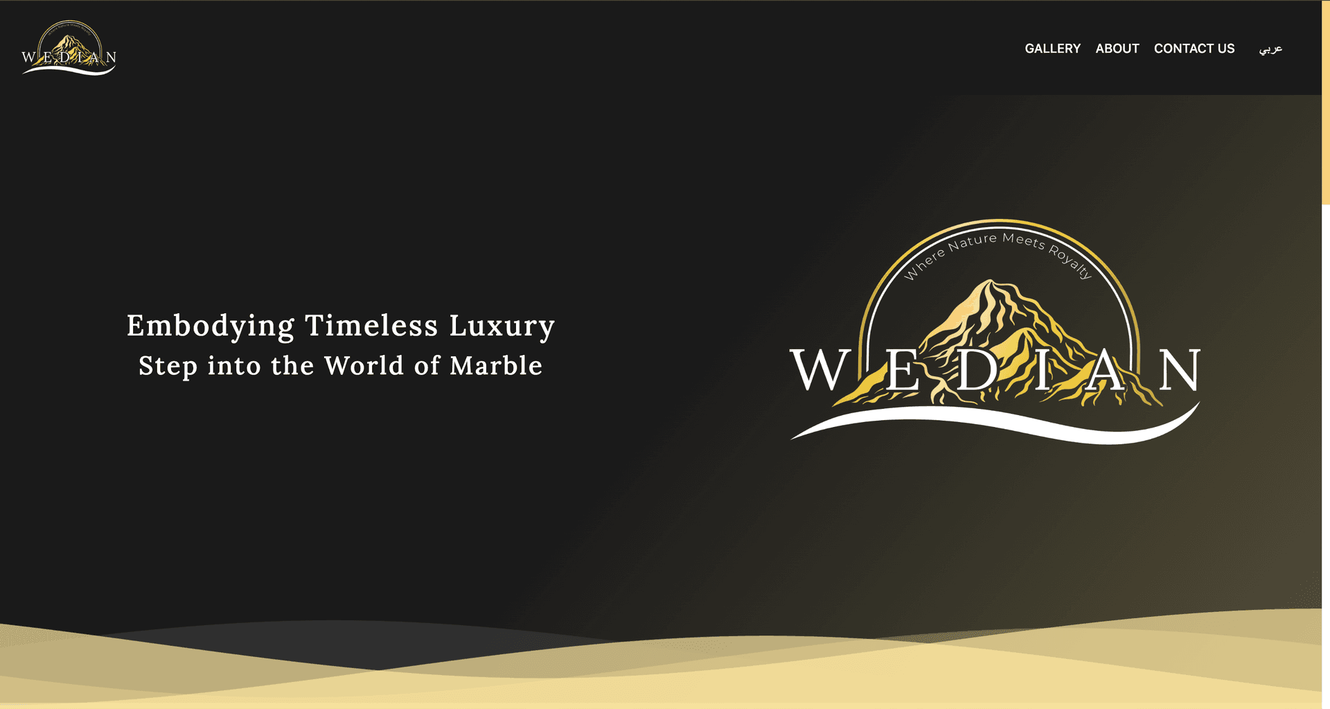 Corporate Web Desktop View 1